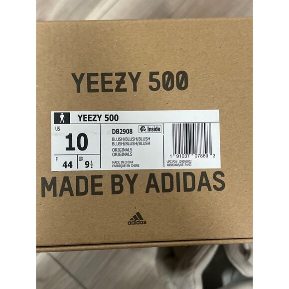 Adidas Yeezy 500, Blush, Size Men's 10, 1319 - Picture 8 of 8